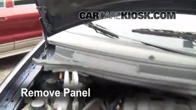 2002 Ford Windstar SEL 3.8L V6 Air Filter (Cabin) Replace